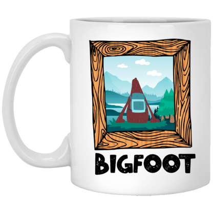 Bigfoot Portrait Mug Sasquatch