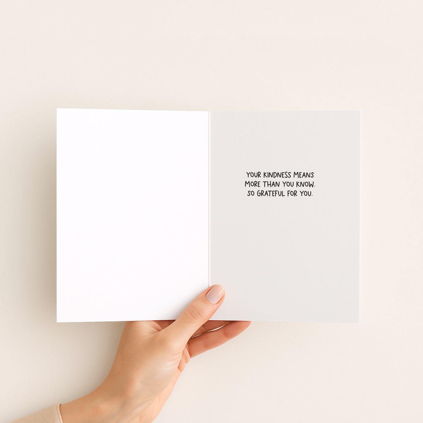 Thank You So Much Card • Cute Watercolor Dots Thank You Card • Gratitude Appreciation Card • Colorful Thank You Greeting