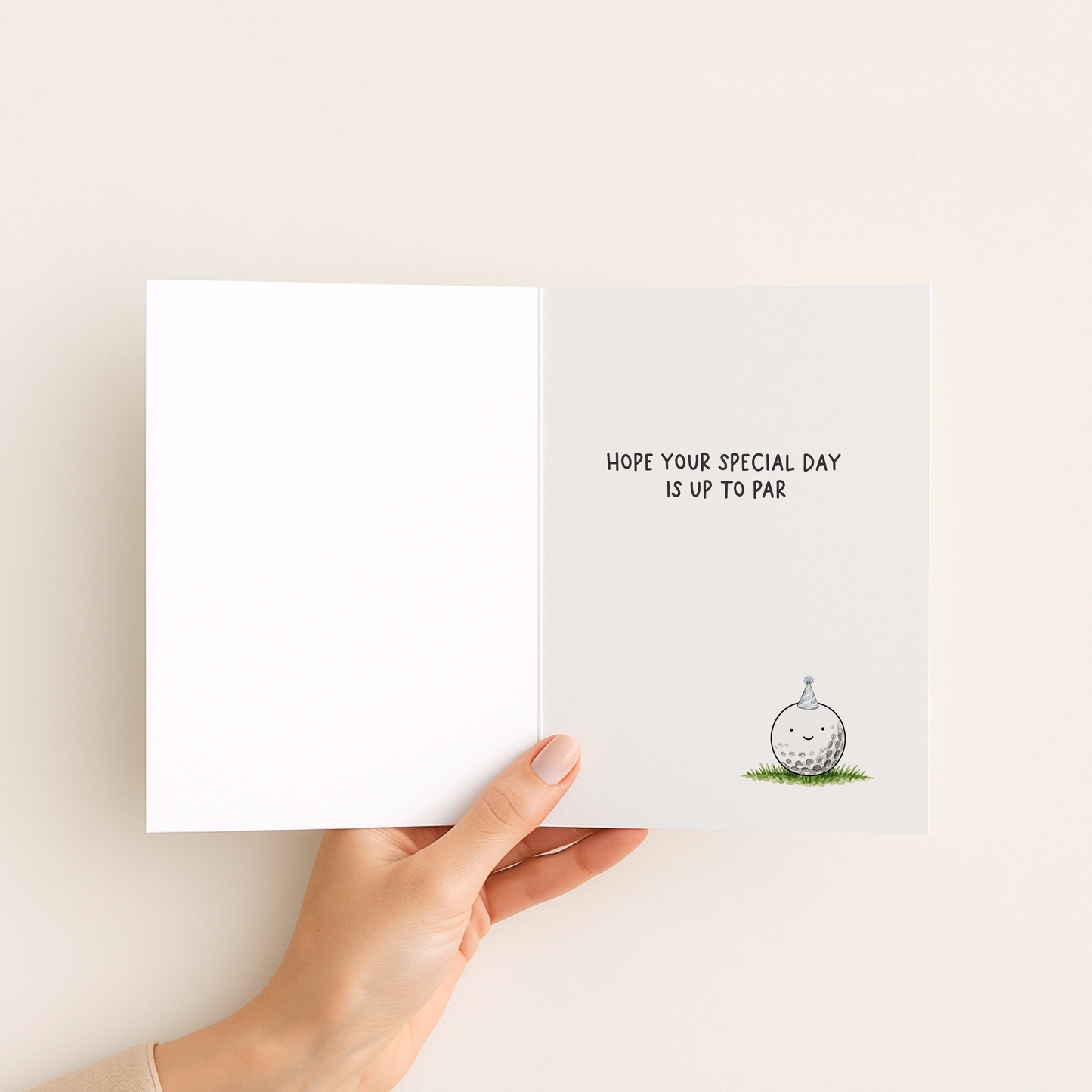 Golf Birthday Card • Cute Golf Card for Golfer • Funny Golfing Greeting Card • Happy Birthday Golf Lover Card