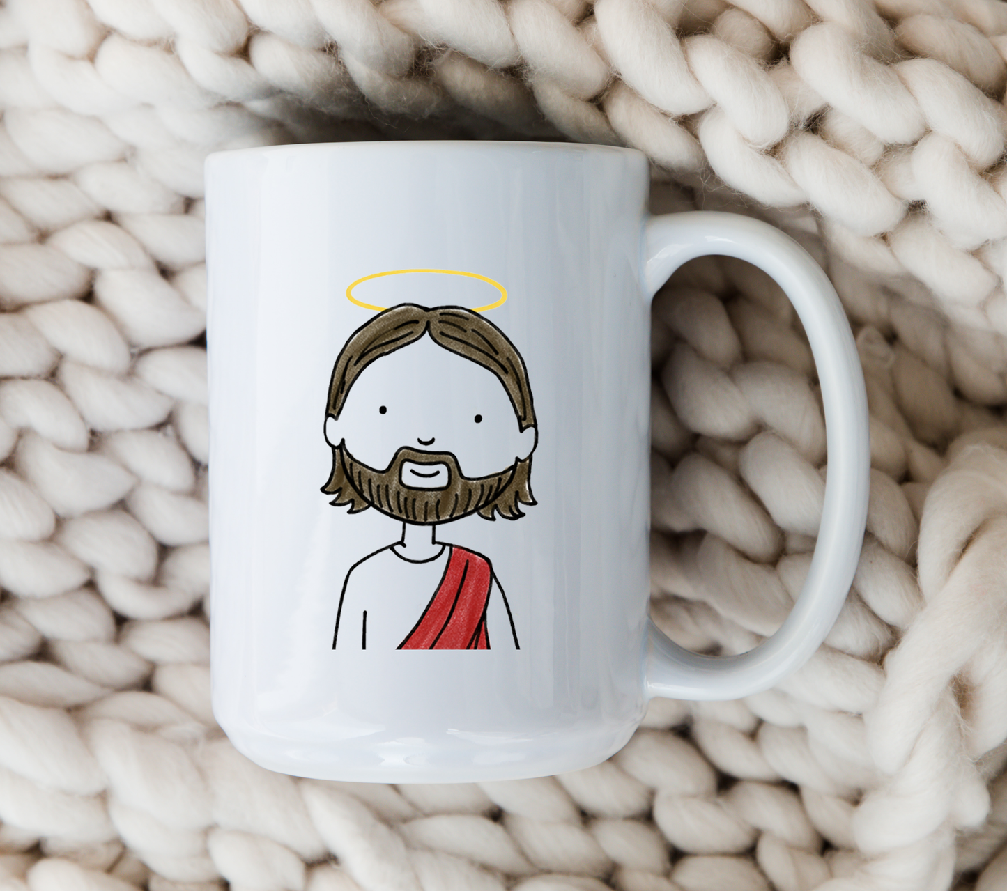 Funny Jesus Mug • Christian Coffee Cup • Faith Based Religious Mug • Funny Jesus Gift • Christian Drinkware