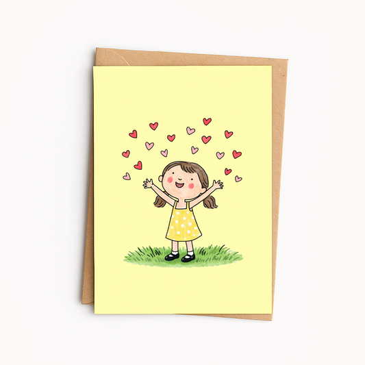 Sprinkle Kindness Card • Thank You Card • Kindness Greeting Card • Appreciation Card • Cute Thank You Gift Card