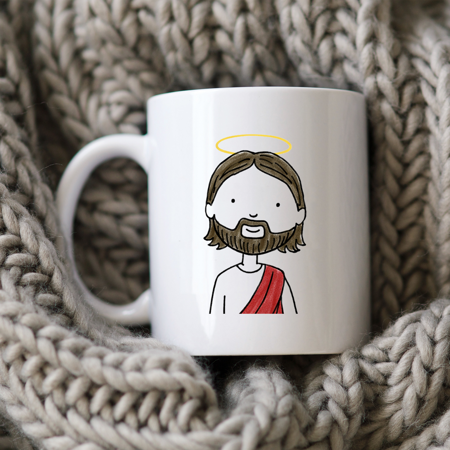 Funny Jesus Mug • Christian Coffee Cup • Faith Based Religious Mug • Funny Jesus Gift • Christian Drinkware