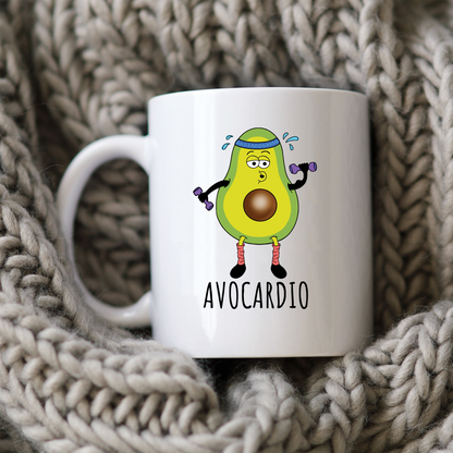 Avocardio Mug 90s Cartoon Coffee Cup