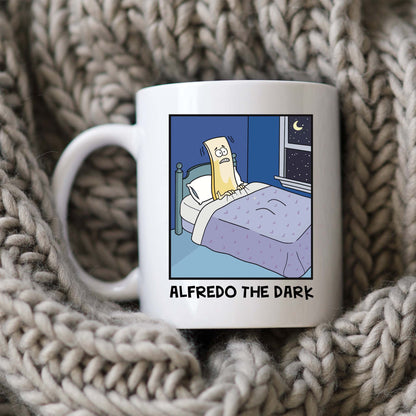 Alfredo The Dark Comic Mug Cartoon Pasta Mug