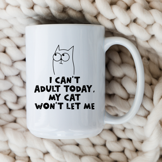 Here For The Cat Videos Mug Funny Cat Coffee Cup
