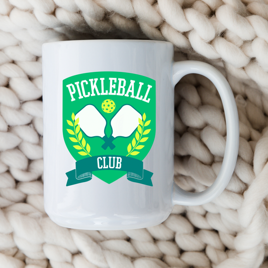 Country Club Pickleball Mug