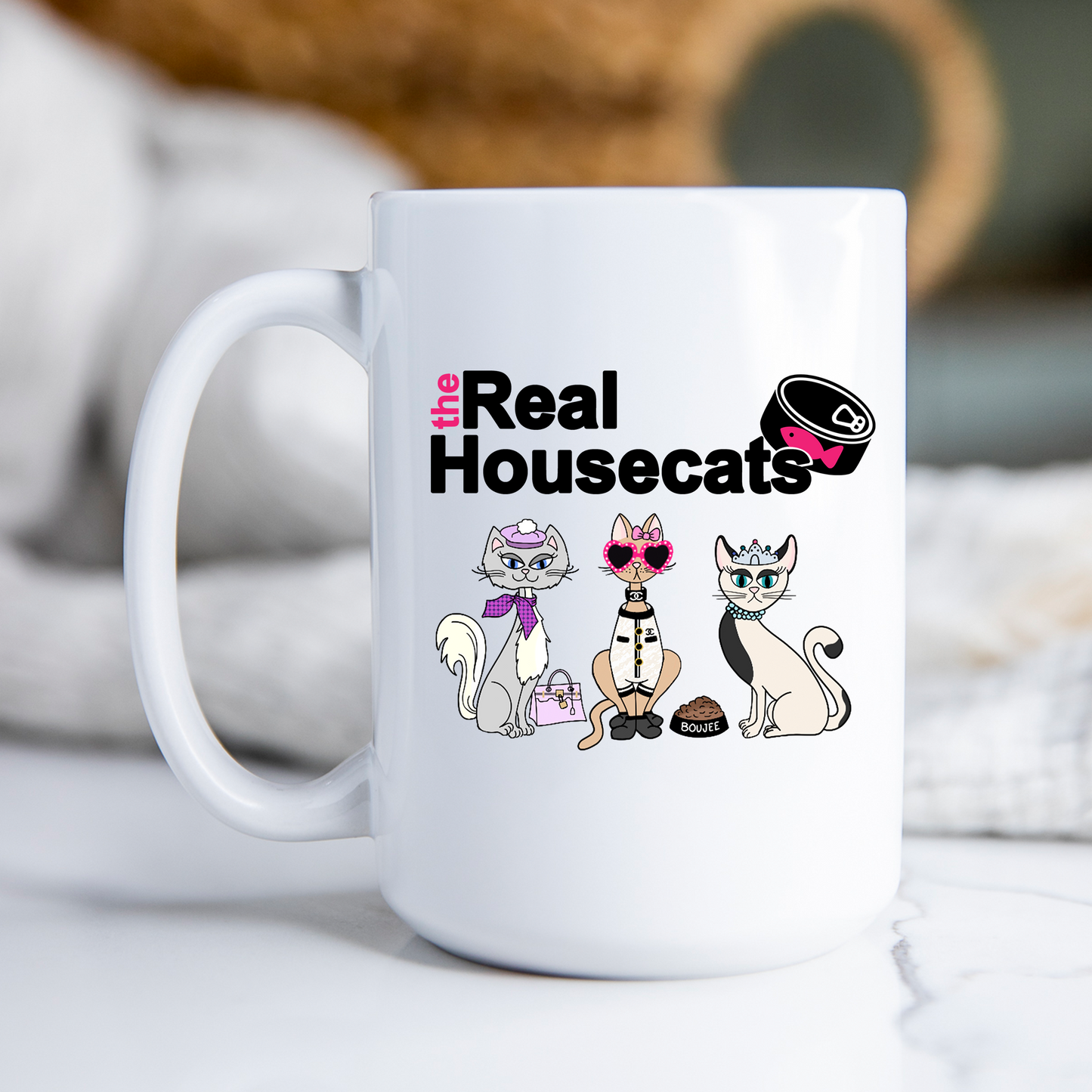 The Real Housecats Mug Housewives Reality TV Coffee Cup