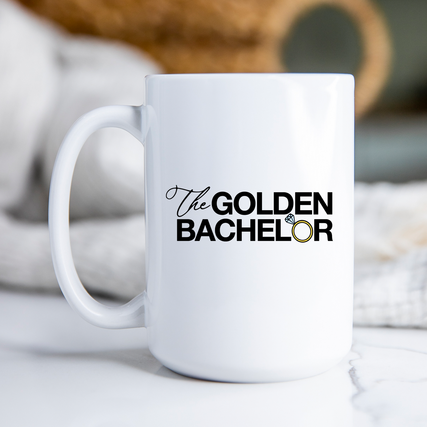 The Golden Bachelor Mug The Bachelor Coffee Cup Gold Ring