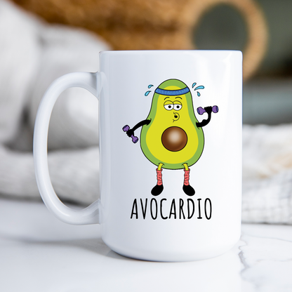 Avocardio Mug 90s Cartoon Coffee Cup