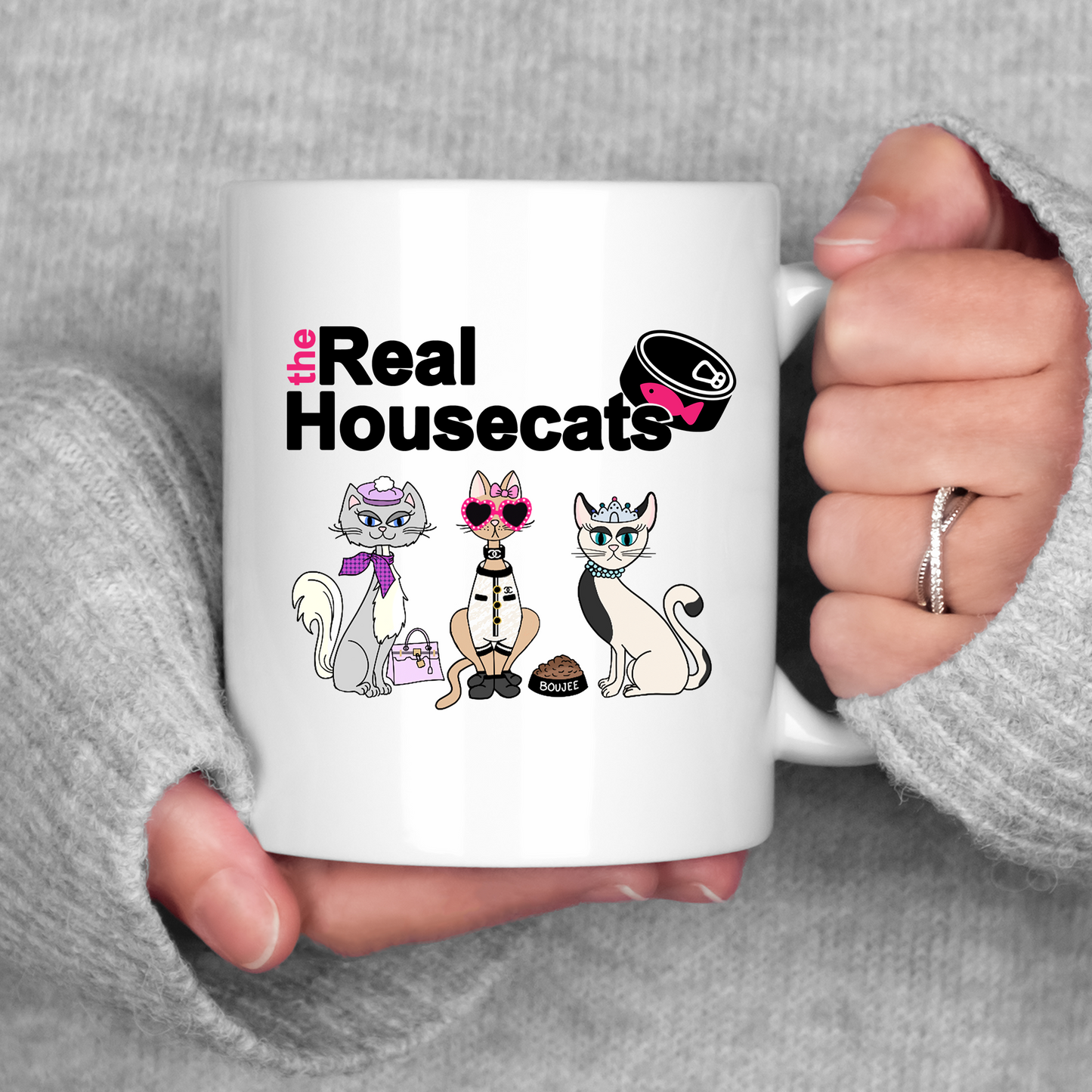 The Real Housecats Mug Housewives Reality TV Coffee Cup