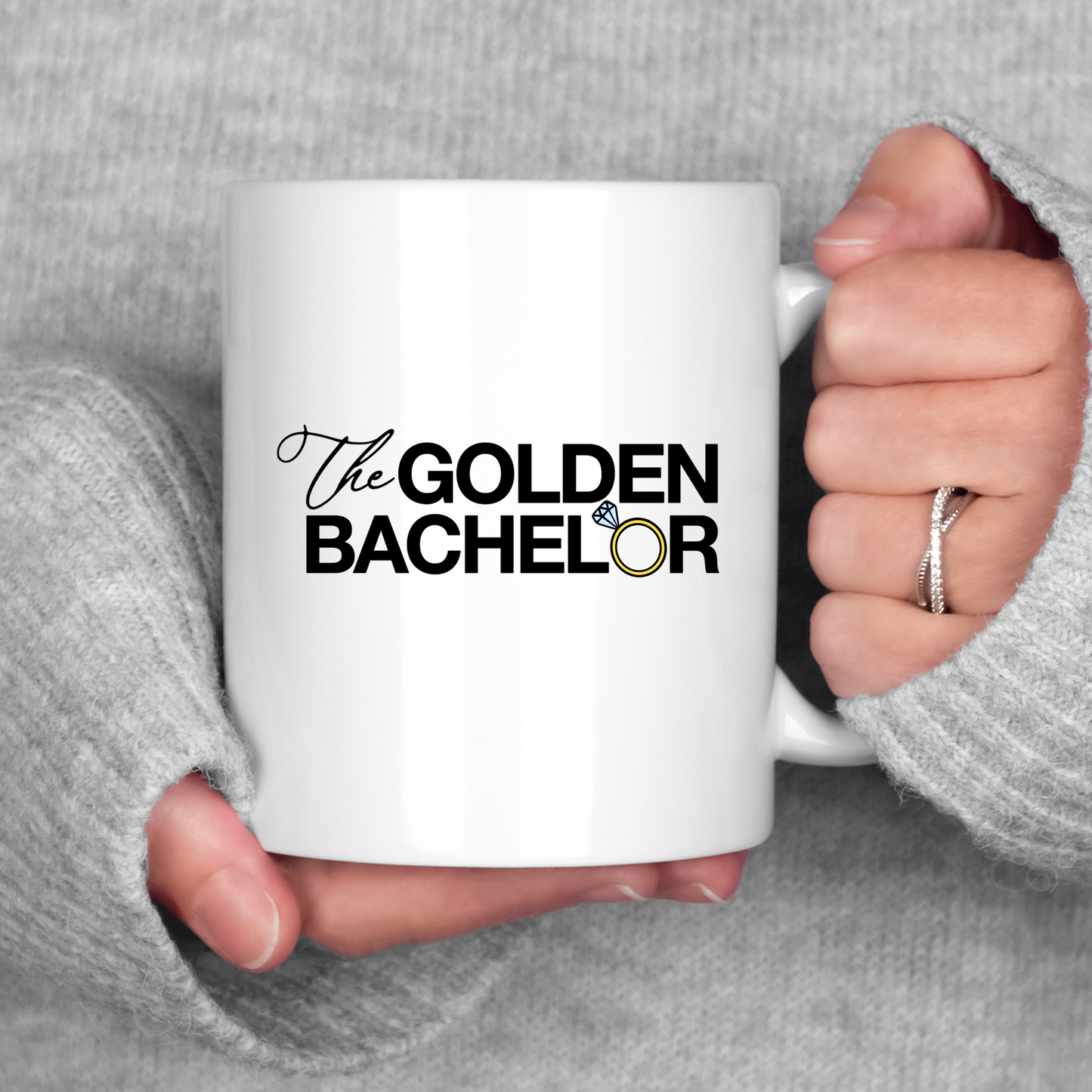 The Golden Bachelor Mug The Bachelor Coffee Cup Gold Ring