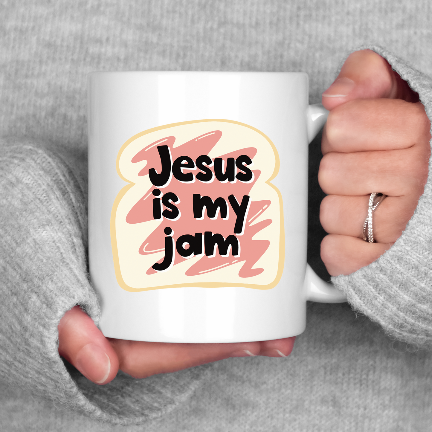 Jesus Is My Jam Mug Christian Coffee Cup Religious Faith Mug