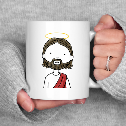 Funny Jesus Mug • Christian Coffee Cup • Faith Based Religious Mug • Funny Jesus Gift • Christian Drinkware