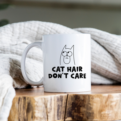 Funny Cat Hair Mug For Cat Lover Cat Coffee Cup