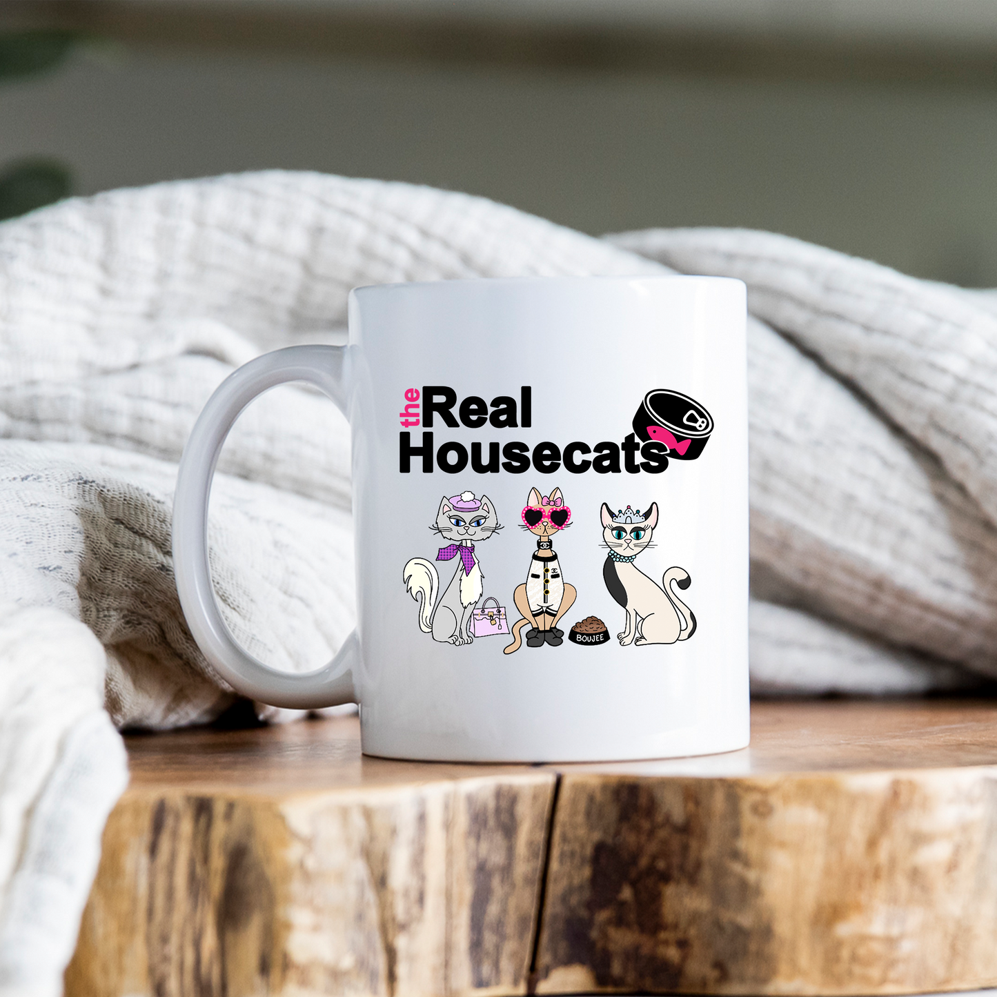 The Real Housecats Mug Housewives Reality TV Coffee Cup