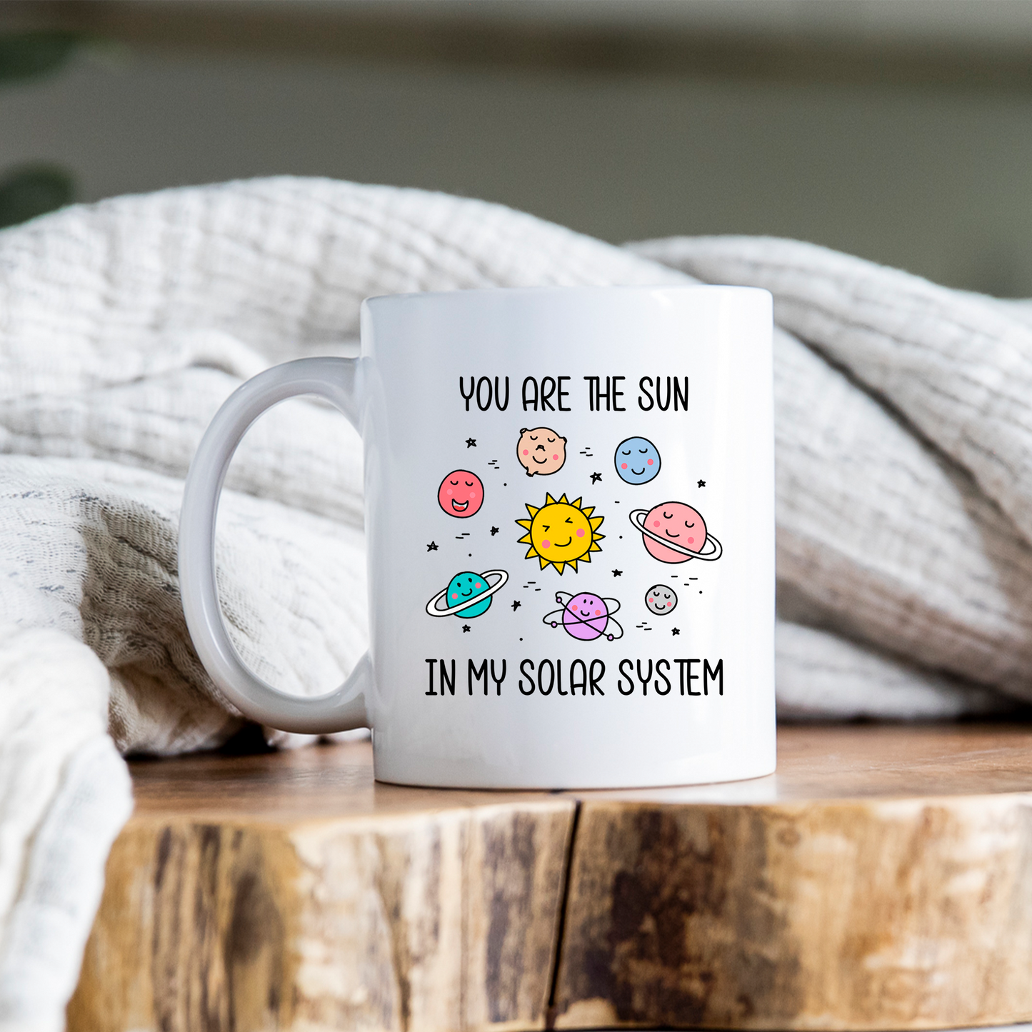 Solar System Mug Couples Best Friend Coffee Cup