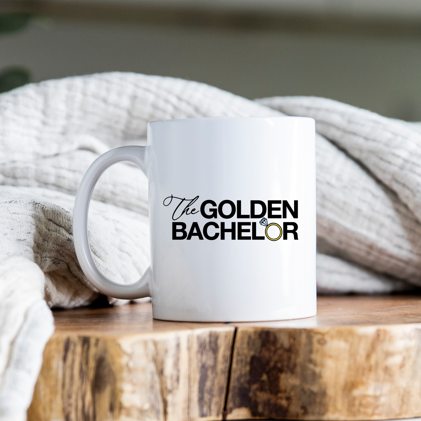 The Golden Bachelor Mug The Bachelor Coffee Cup Gold Ring