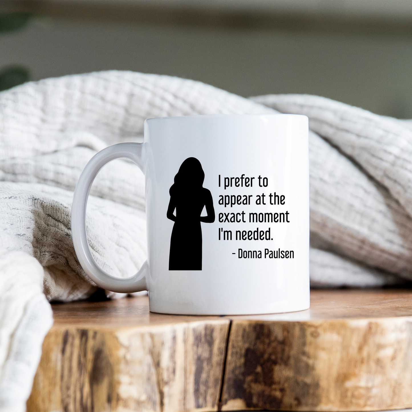 Donna Paulsen Quote Mug I Prefer to Appear Silhouette Suits TV Show Coffee Cup