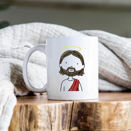 Funny Jesus Mug • Christian Coffee Cup • Faith Based Religious Mug • Funny Jesus Gift • Christian Drinkware