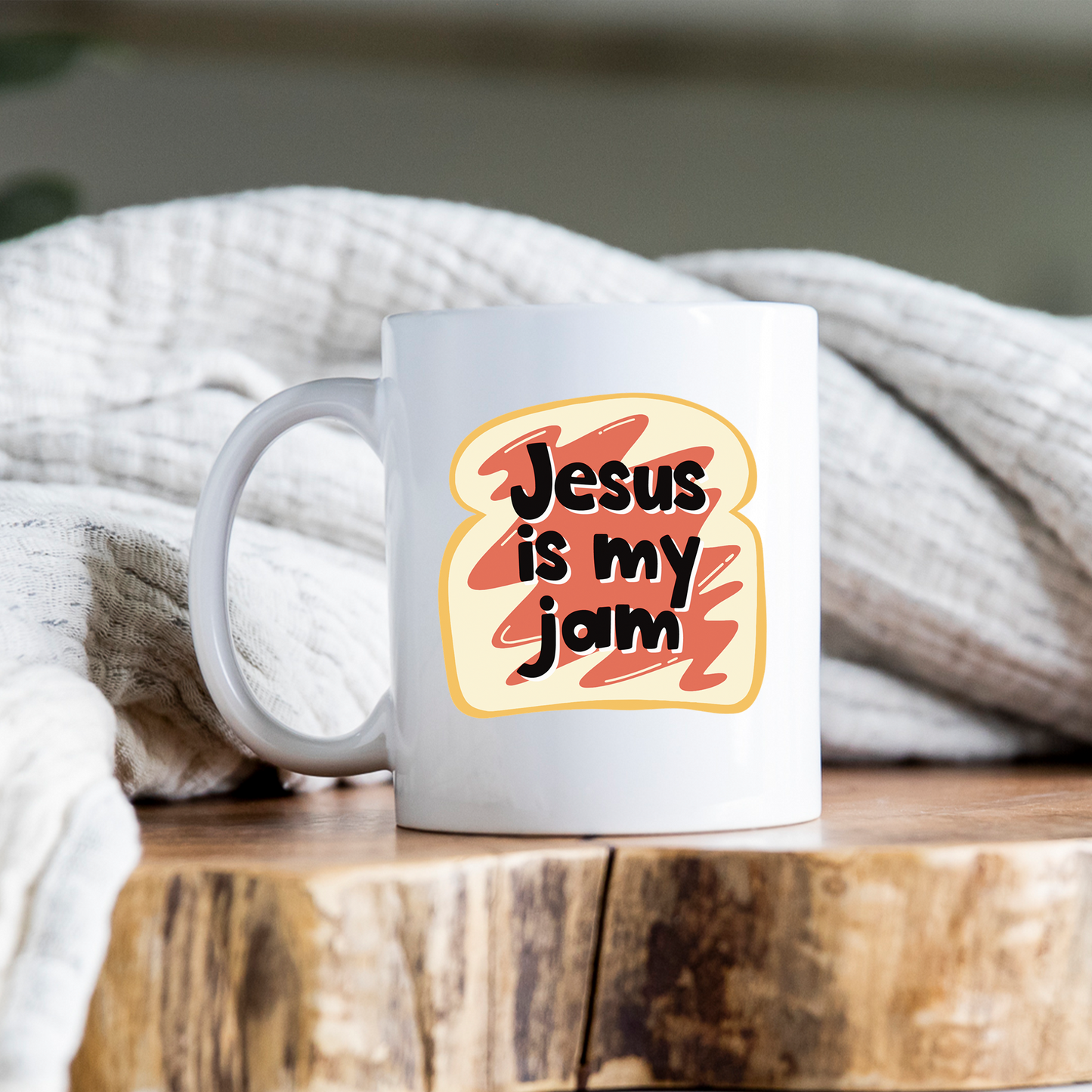 Jesus Is My Jam Mug Christian Coffee Cup Religious Faith Mug