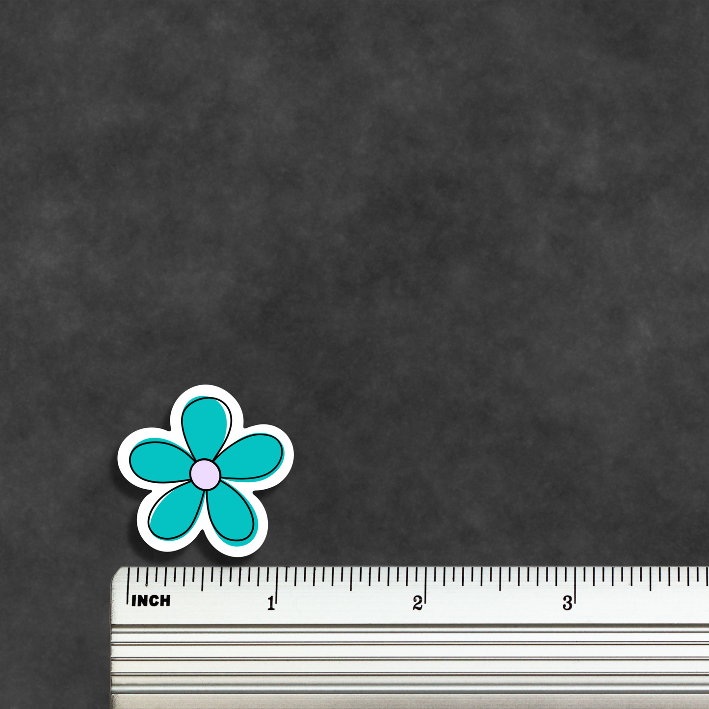 Mini Flower Sticker Sheet Waterproof Viny Cute Tiny Flower Sticker