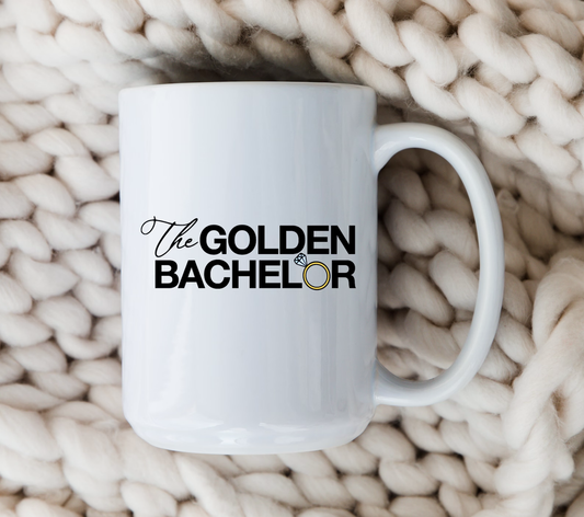 The Golden Bachelor Mug The Bachelor Coffee Cup Gold Ring