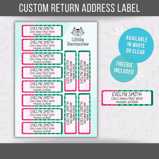 Watermelon Address Labels, Return Address Labels, Personalized Mailing Labels