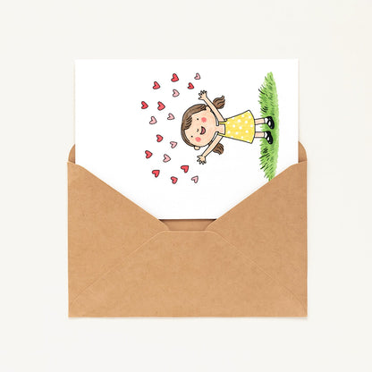 Sprinkle Kindness Card • Thank You Card • Kindness Greeting Card • Appreciation Card • Cute Thank You Gift Card