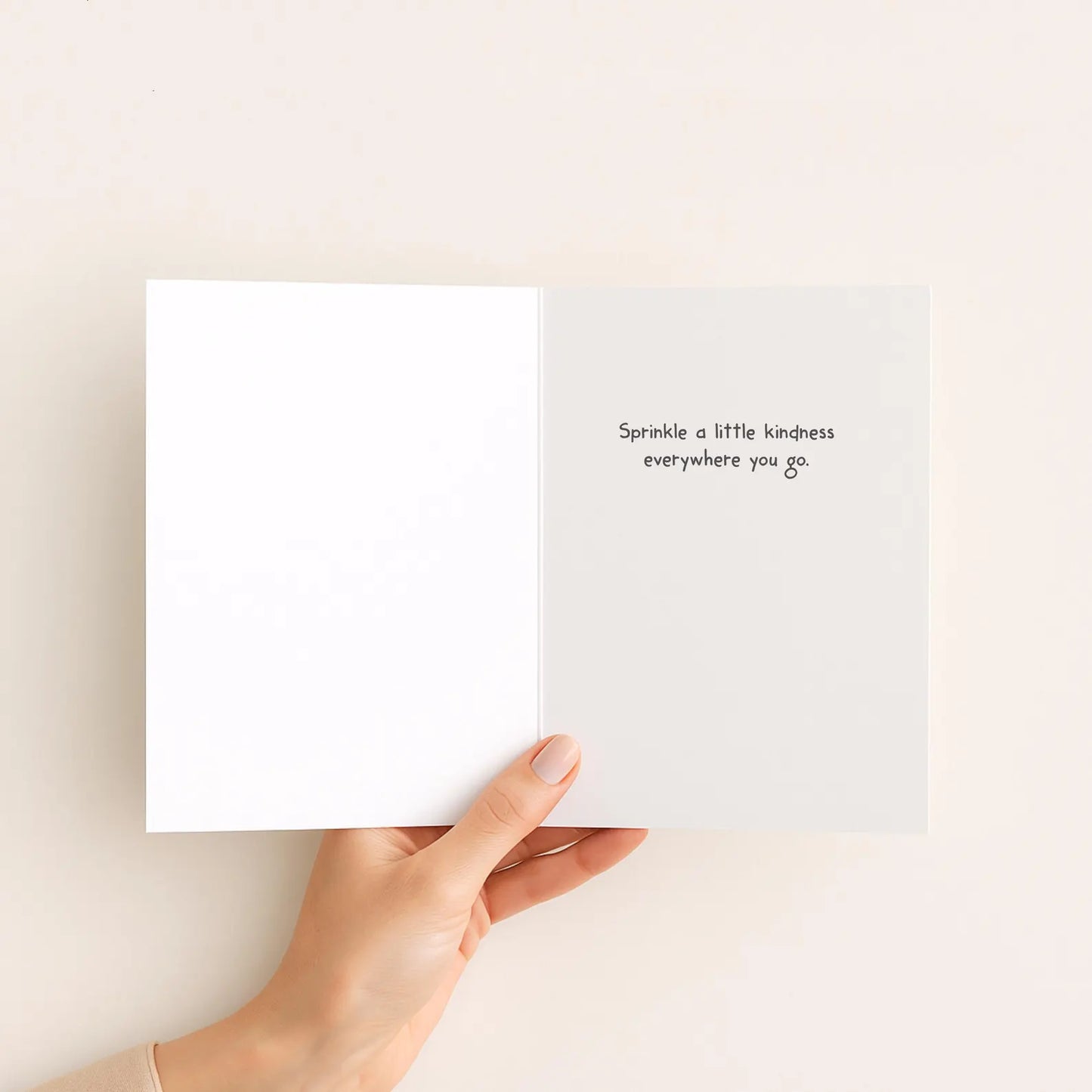 Sprinkle Kindness Card • Thank You Card • Kindness Greeting Card • Appreciation Card • Cute Thank You Gift Card