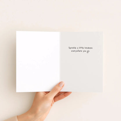 Sprinkle Kindness Card • Thank You Card • Kindness Greeting Card • Appreciation Card • Cute Thank You Gift Card
