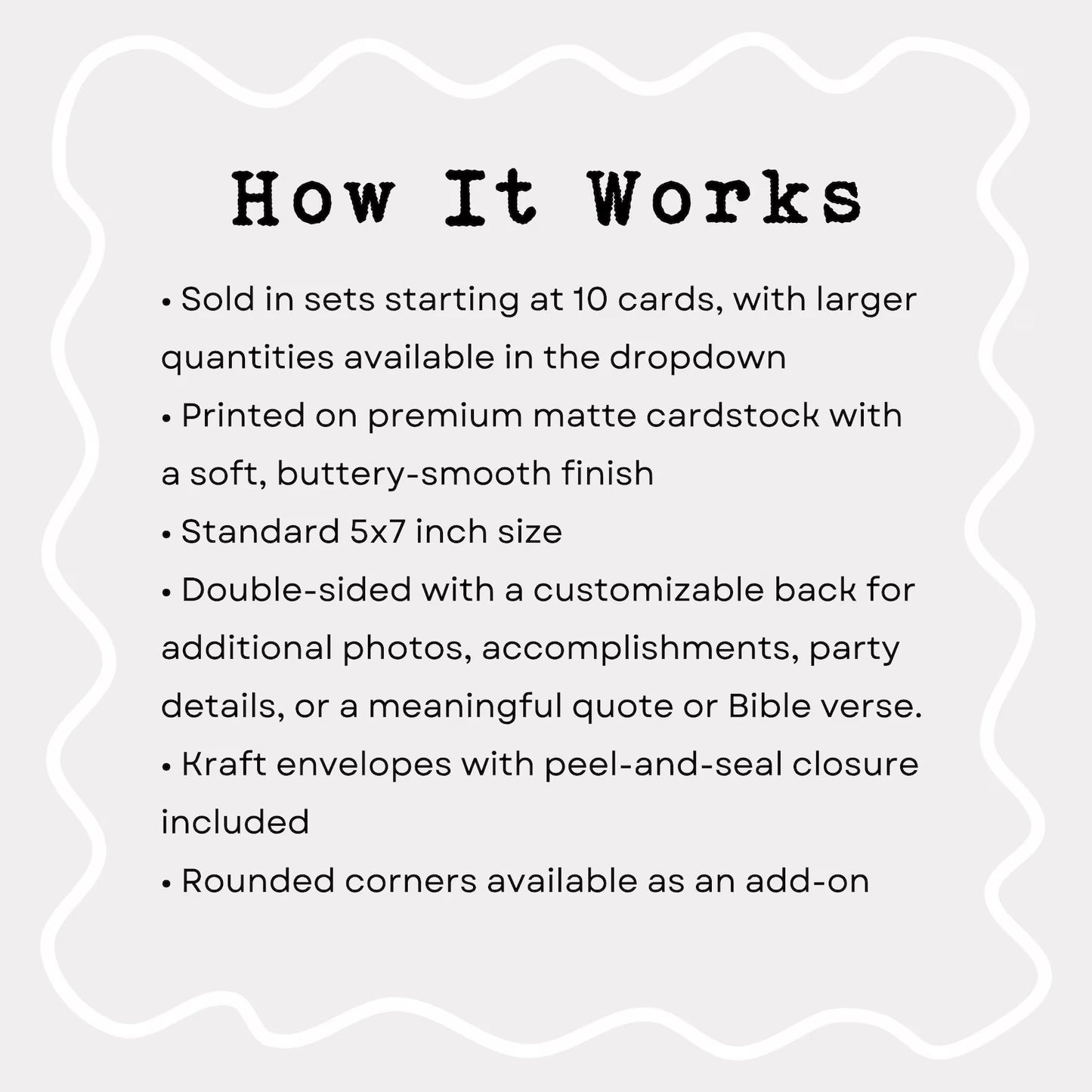 Printed Graduation Announcements • Custom Photo Graduation Cards • Collage Graduation Invitations • Class of 2026 with Envelopes