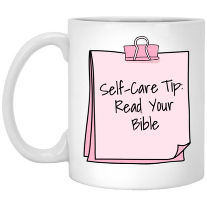 Self Care Mug Faith Christian Mental Health Jesus Coffee Cup