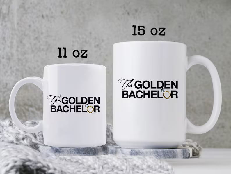 The Golden Bachelor Mug The Bachelor Coffee Cup Gold Ring