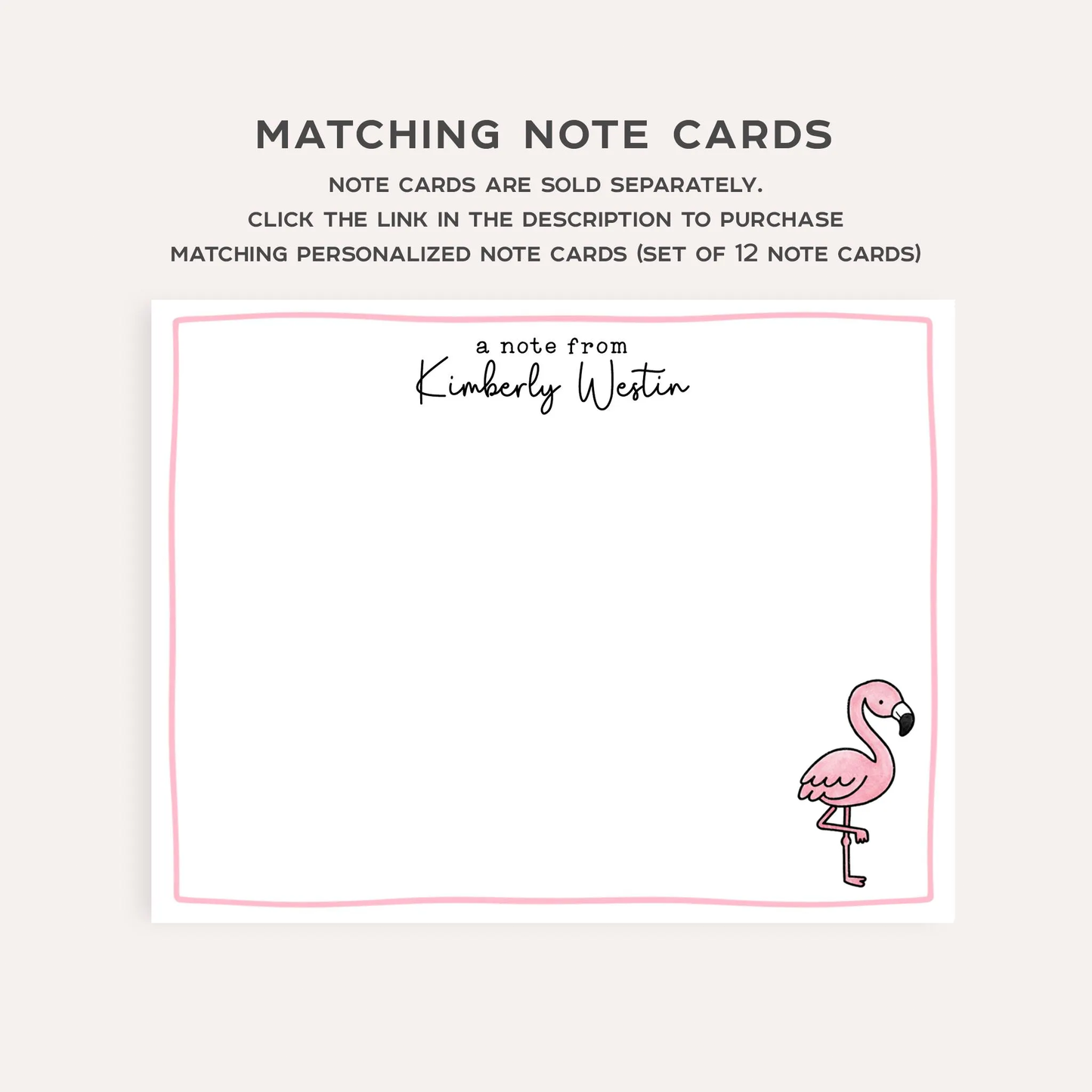 Custom Pink Flamingo Address Labels • Personalized Return Address Stickers • Weatherproof Flamingo Mailing Labels