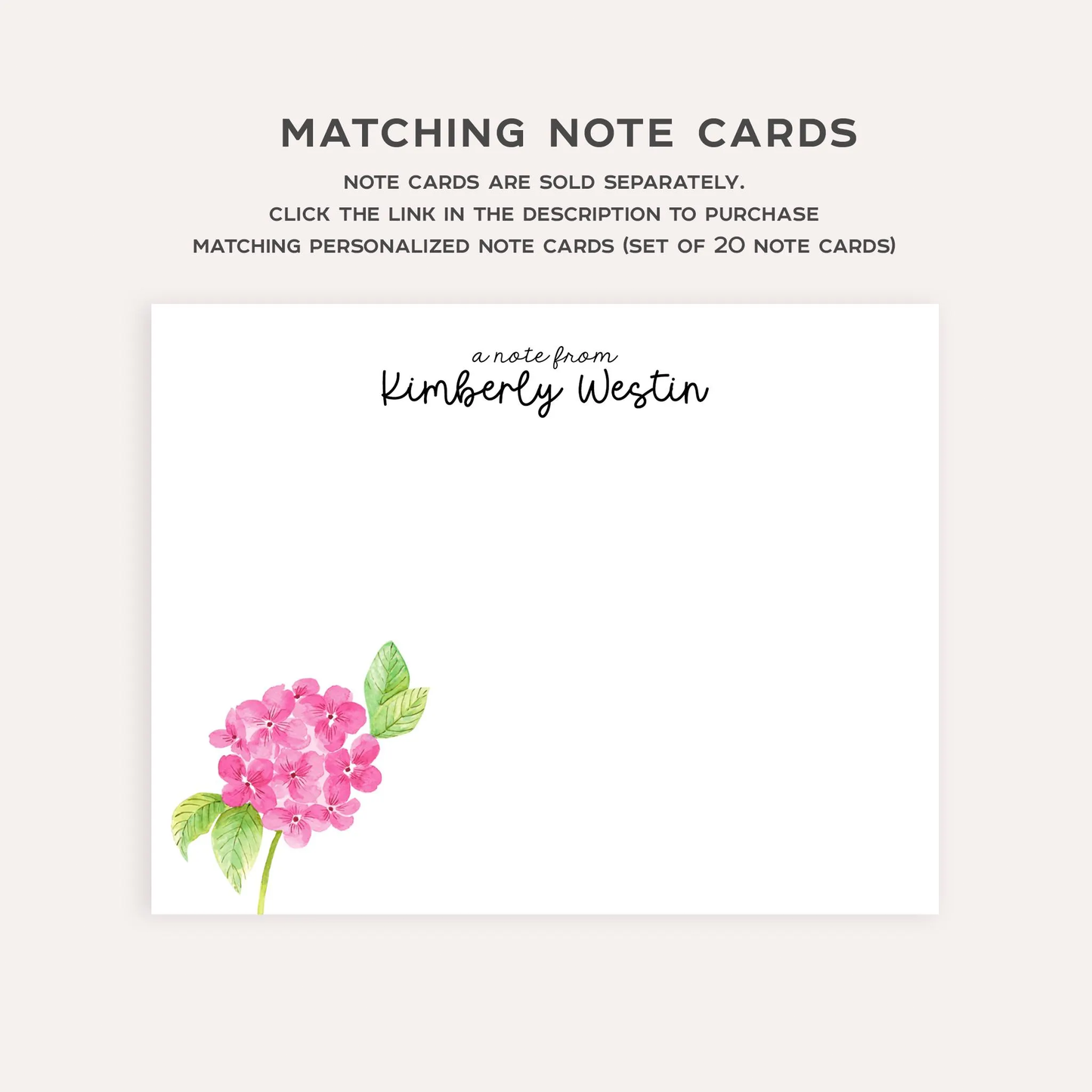 Pink Hydrangea Return Address Labels • Custom Mailing Stickers • Personalized Floral Address Label • Flower Return Label • Custom Name Label
