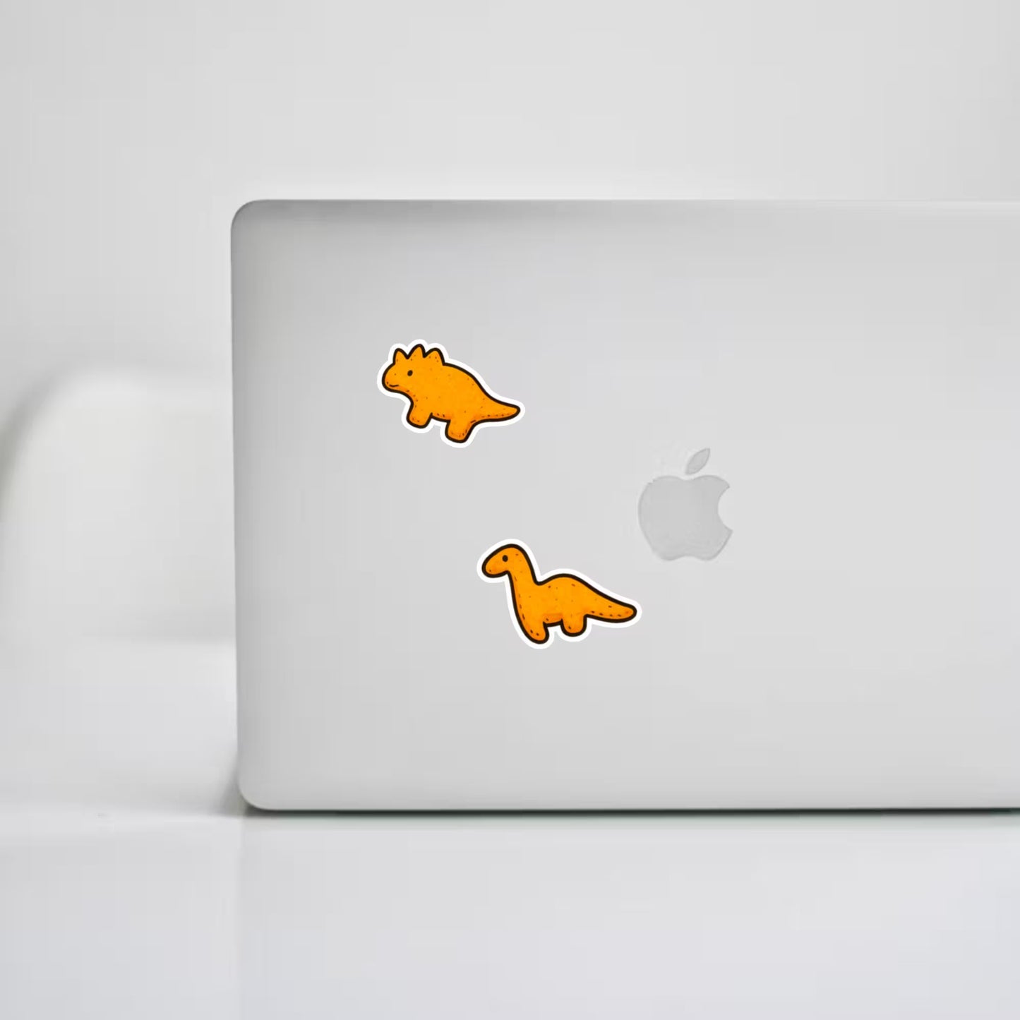 Mini Dino Nuggets Sticker Sheet • Waterproof Vinyl Cartoon Stickers • Cute Dinosaur Nugget Decals • Funny Food Sticker • Laptop Water Bottle