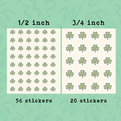 Shamrock Planner Sticker • St. Patrick’s Day Reminder • Cute Irish Shamrock Sticker • Mini Holiday Icon • Calendar Planner Label