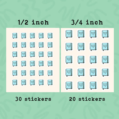 Gratitude Journal Planner Stickers • Mental Health & Mood Tracker • Self Care Reminder • Mini Glimmer Journal Stickers