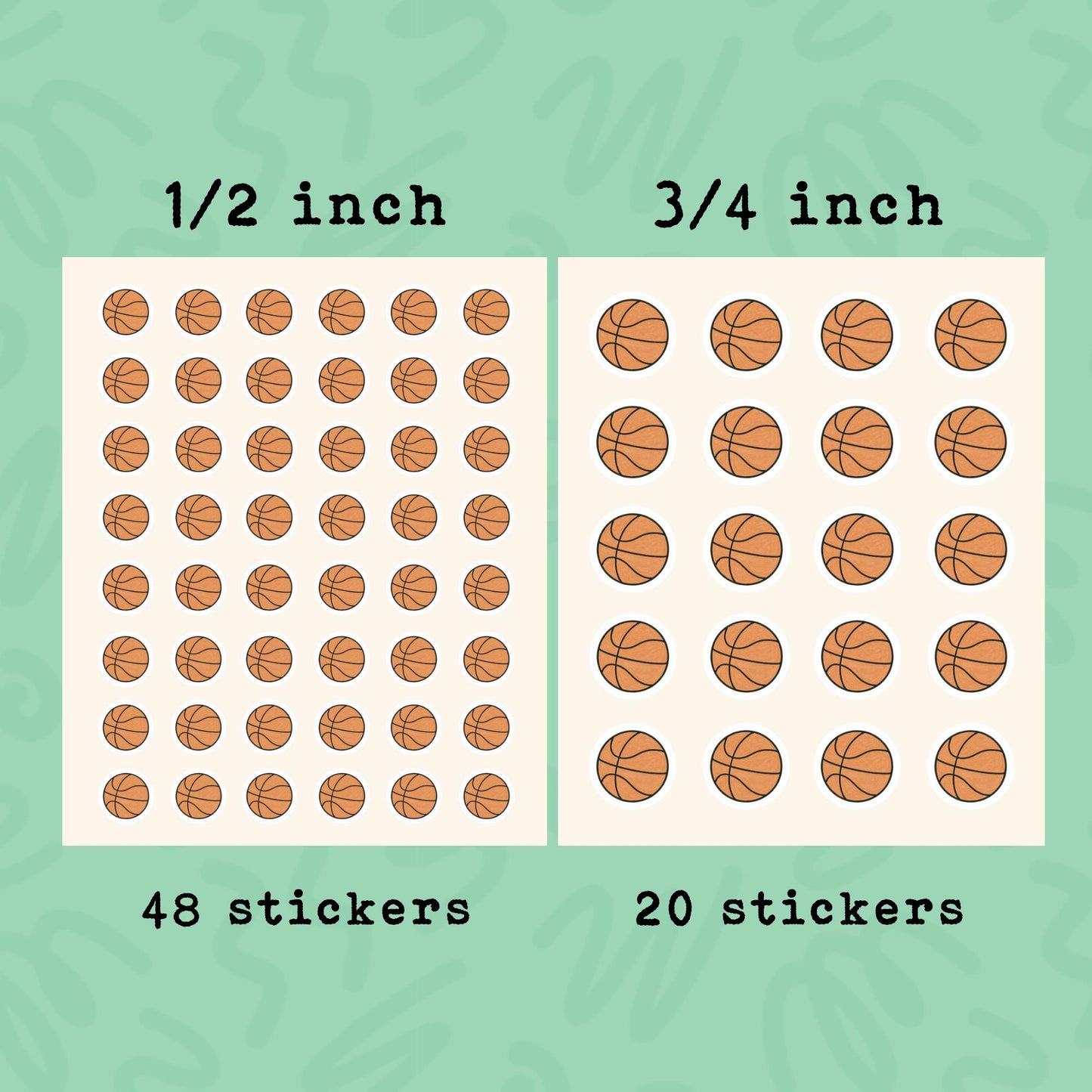 Basketball Planner Stickers • Basketball Game & Practice • Sports Calendar Stickers • Team Event Planner Labels • Athlete Planner Stickers