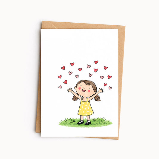 Sprinkle Kindness Card • Thank You Card • Kindness Greeting Card • Appreciation Card • Cute Thank You Gift Card