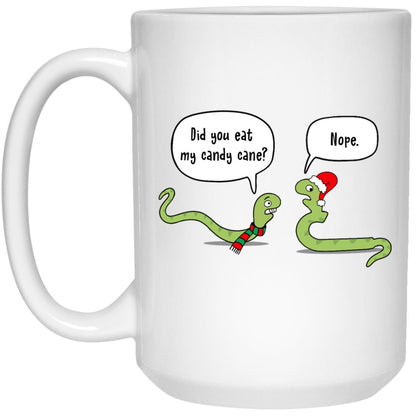 Christmas Candy Cane Mug Holiday Cartoon
