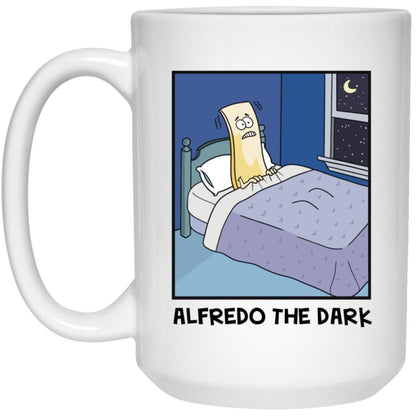 Alfredo The Dark Comic Mug Cartoon Pasta Mug
