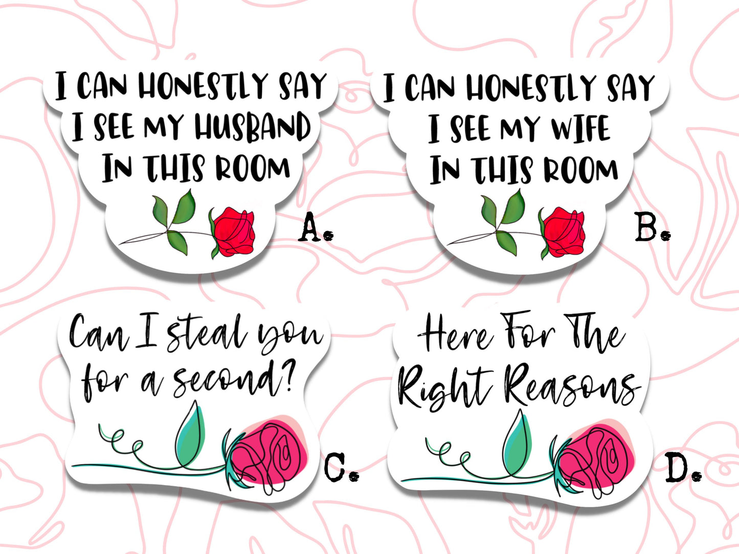 The Bachelor Inspired Vinyl Sticker • Funny TV Show Quote Decal • Waterproof Reality TV Sticker • Fan Gift • Laptop Water Bottle