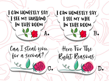 The Bachelor Inspired Vinyl Sticker • Funny TV Show Quote Decal • Waterproof Reality TV Sticker • Fan Gift • Laptop Water Bottle