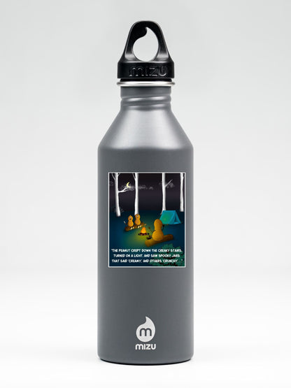 Funny Campfire Peanut Sticker • Waterproof Camping Vinyl Decal • Cute Outdoor Humor Sticker • Camper Gift • Laptop Water Bottle