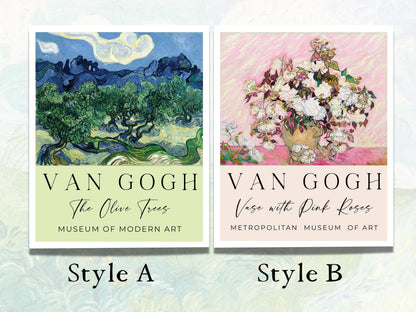 Van Gogh Sticker Collection Classic Art