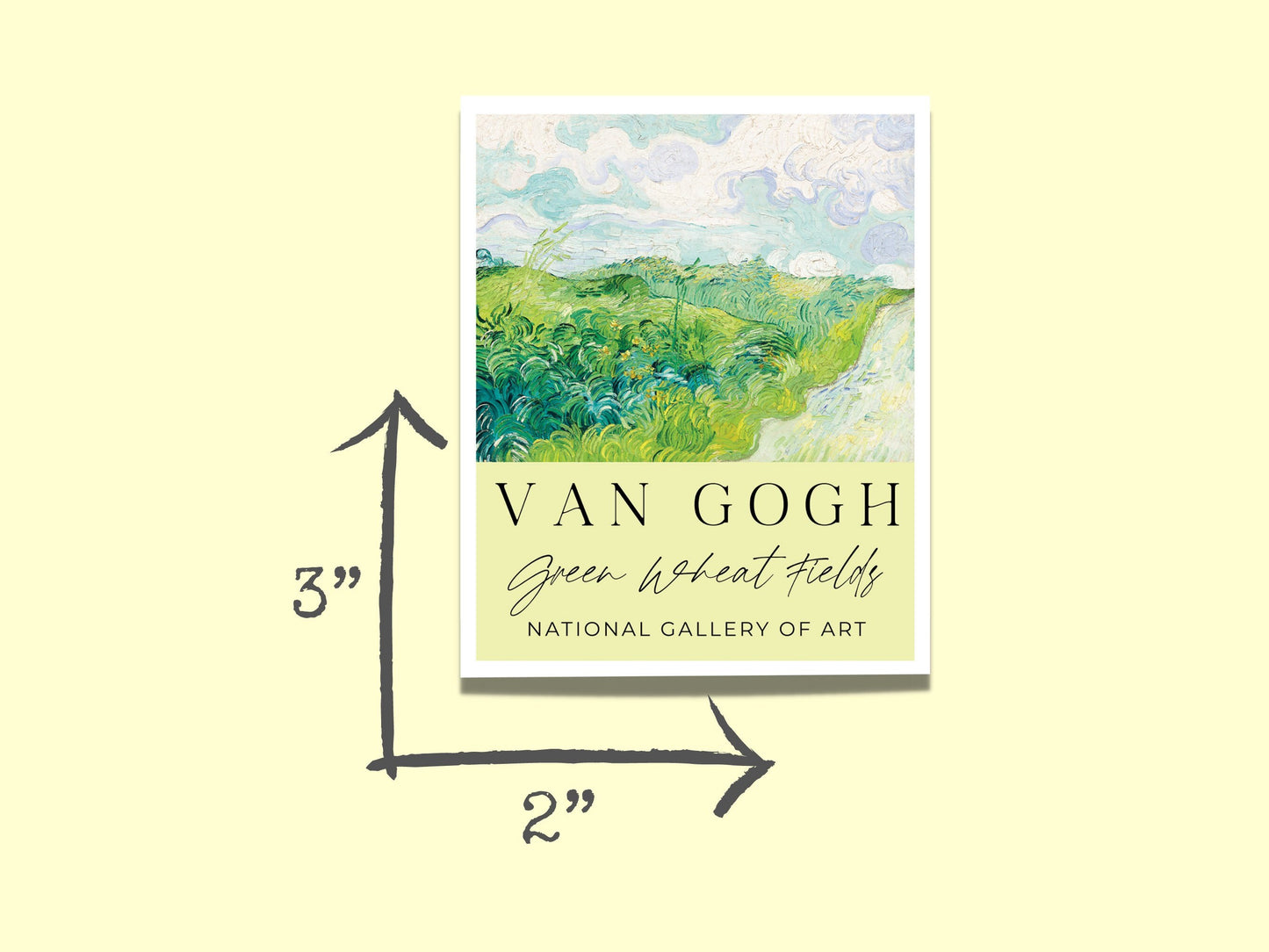Van Gogh Sticker Collection Classic Art
