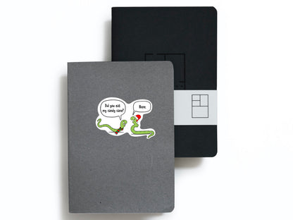 Christmas Candy Cane Sticker Holiday Cartoon Sticker