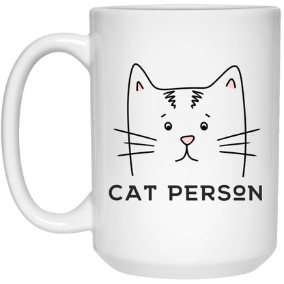 Cat Person Mug