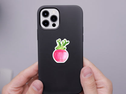 Mini Succulent Sticker Sheet • Waterproof Vinyl Plant Stickers • Cute Botanical Decals • Small Plant Lover Stickers • Laptop Water Bottle